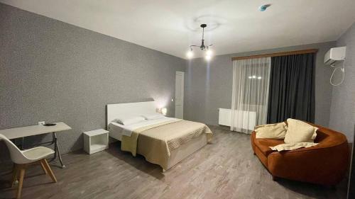 Hotel West Faceにあるベッド