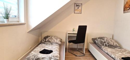 A bed or beds in a room at Sson-Appartments