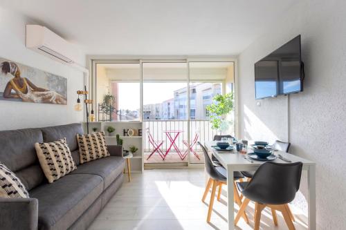 T2 Duplex climatisé à 5min de la plage