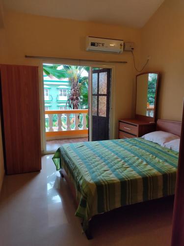 Postel nebo postele na pokoji v ubytování BEACH APARTMENT 3