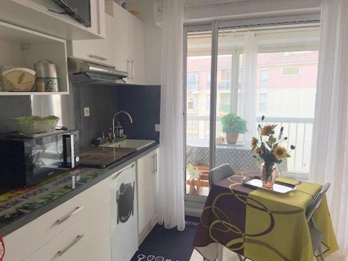 Spacieux Studio - 100 m de la plage -Parking- vue mer 4PP1/35