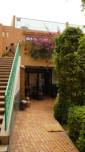 Das Gebäude in dem sich das Riad befindet
