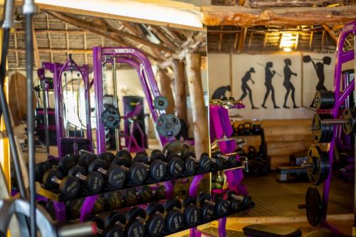 Palestra o centro fitness di Kinazi Upepo Beach Eco Sport Resort