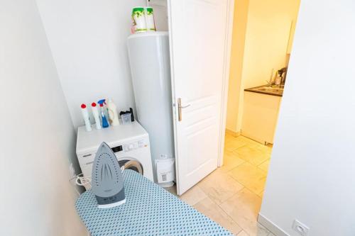 Koupelna v ubytování Gîte d'Artagnan 3 chambres