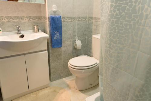 Ένα μπάνιο στο A Sobreirinha Jacuzzi e Pet Friendly