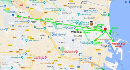 Best Valencia Beach Rooms-Shared Flat
