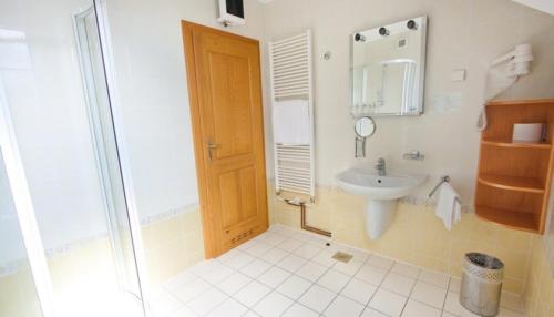 Koupelna v ubytování Apartman Damor