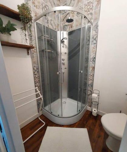Bilik mandi di Appartement lumineux proche Futuroscope