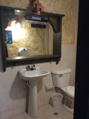 Ванная комната в HOTEL COMPOSTELLA
