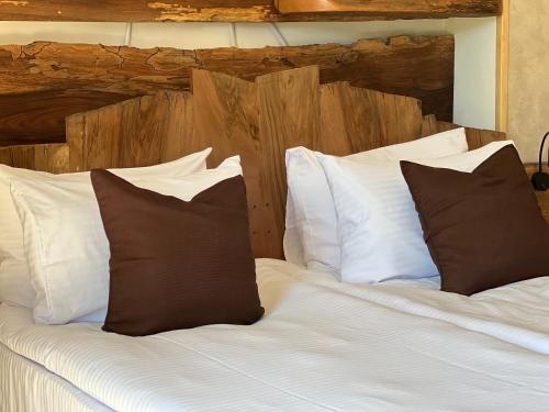 Postel nebo postele na pokoji v ubytování Hotel Nordmann,Racha