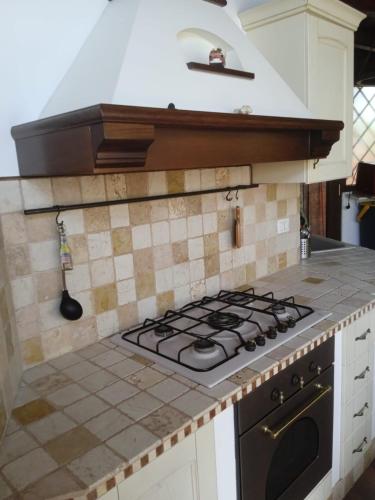 Dapur atau dapur kecil di Villetta da Fedro