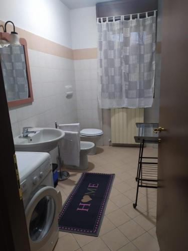 Koupelna v ubytování bilocale di Giusy