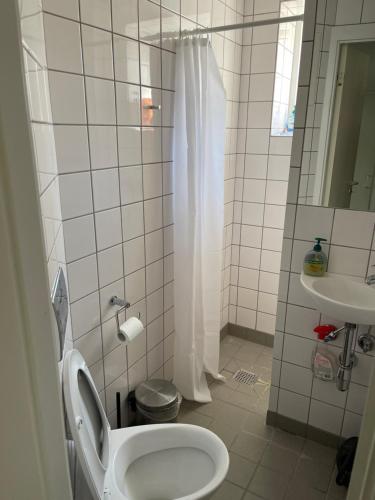 A bathroom at Nice room near airport