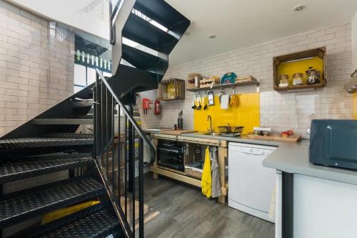 Cucina o angolo cottura di Beautiful Coach House