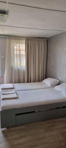 Postel nebo postele na pokoji v ubytování Bolek apartmany