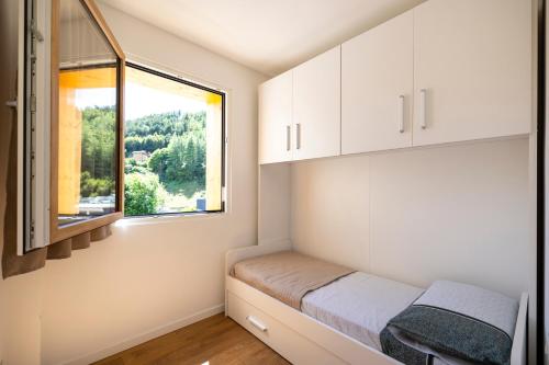 Postel nebo postele na pokoji v ubytování [Comfort House] in centro + box
