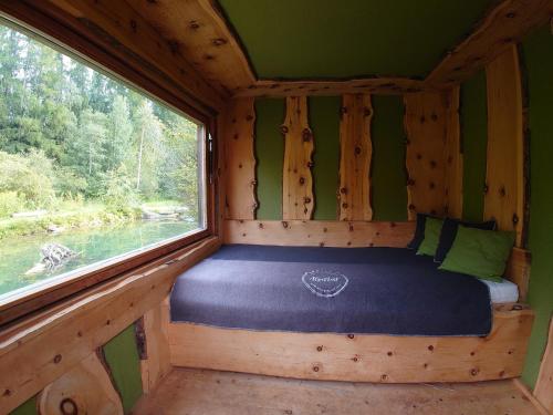 Postel nebo postele na pokoji v ubytování Apartment Samspitze