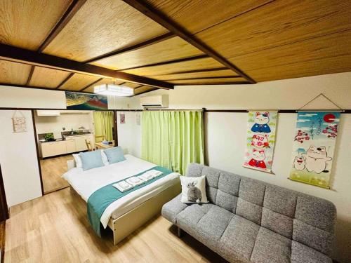 205gblhouse,黒門市場がすぐ目の前,徒歩30秒,大阪人気の観光エリアへ徒歩圏内道頓堀徒歩7分,南海難波駅徒歩6分