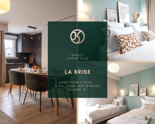 La Brise 4* I T3 Centre Ville I Garage