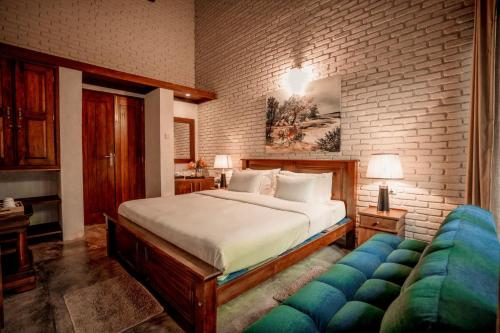 Postel nebo postele na pokoji v ubytování Arsulana Eco Lodge & Spa