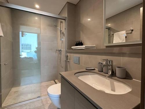 Koupelna v ubytování Trophy - Alfresco 2BDR Suite