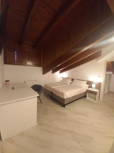 Postel nebo postele na pokoji v ubytování Il Riccio home & relax