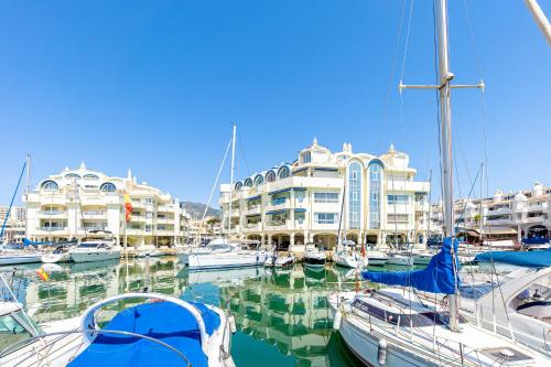 Atico Puerto Marina First Island with Sea Views and Rooftop Pool
