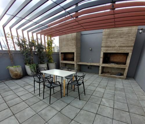 Un balcón o terraza de Complejo premium en San Telmo, seguridad 24hs, SPA, Gym, parrrilla, coworking, rooftop