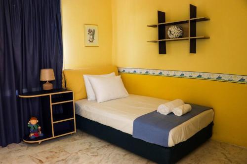 Krevet ili kreveti u jedinici u objektu Danais Luxury House Ermioni
