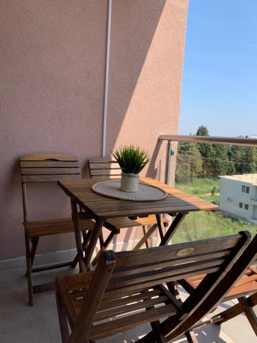 Μπαλκόνι ή βεράντα στο Sunshine & Cozy Apartment