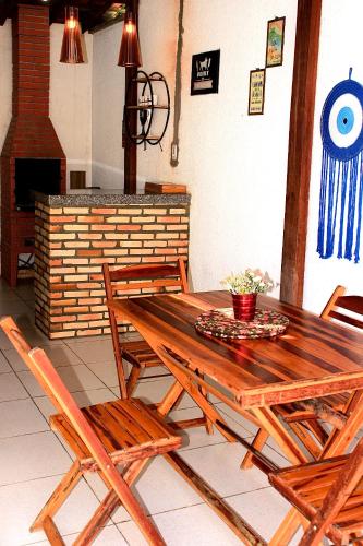 Χώρος καθιστικού στο Casa para Temporada Lençóis Ville