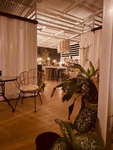 Zona de estar de Casa Luce