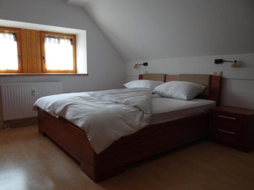 Postel nebo postele na pokoji v ubytování Apartment HB Moravske Toplice