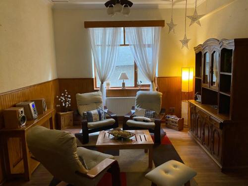 Posezení v ubytování CHALET CHAPITAL Punta Arenas