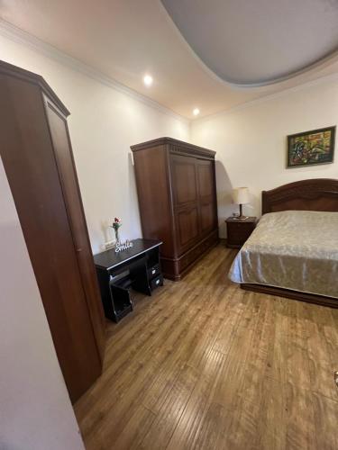 En eller flere senge i et værelse på Comfortable