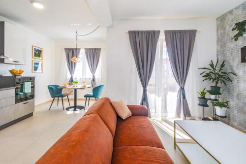 Kuchyňa alebo kuchynka v ubytovaní Apartman Mares 2