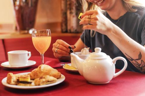 Jídlo v bed and breakfast nebo okolí