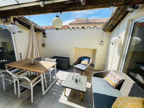 Le Confidentiel - terrasse et garage privé