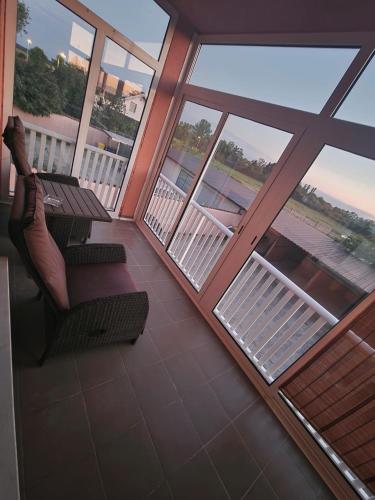 Balkón nebo terasa v ubytování Apartman Samantha