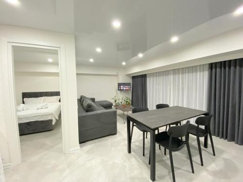 Postel nebo postele na pokoji v ubytování GSS Apartment