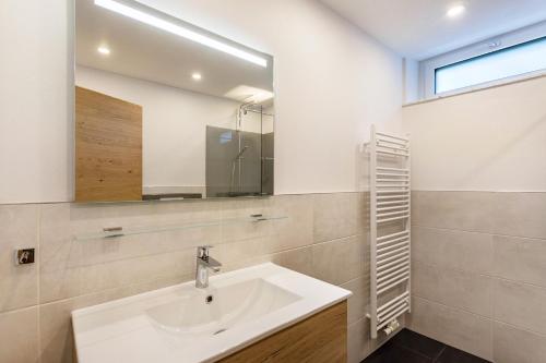 Koupelna v ubytování Ferienwohnung im Haus Stöckl