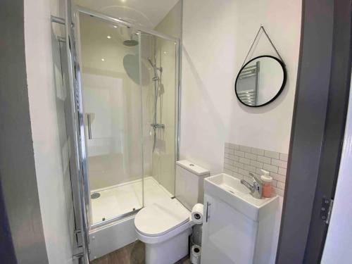 Koupelna v ubytování Private Ensuite Rooms with Kitchen - Ideal for Work & Travel