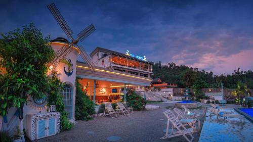 Bazén v ubytování Beach Lodge nebo v jeho okolí