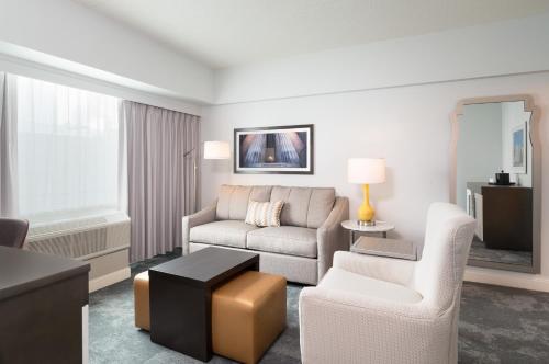 Televisyen dan/atau pusat hiburan di Hampton Inn Philadelphia Center City-Convention Center
