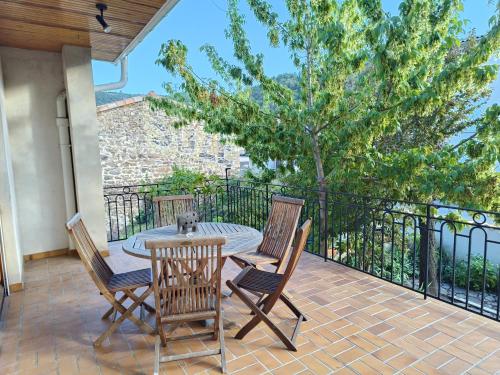 Μπαλκόνι ή βεράντα στο Ma Maison en Ardèche
