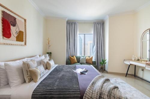 Ένα ή περισσότερα κρεβάτια σε δωμάτιο στο The Smart Concierge - Time Place