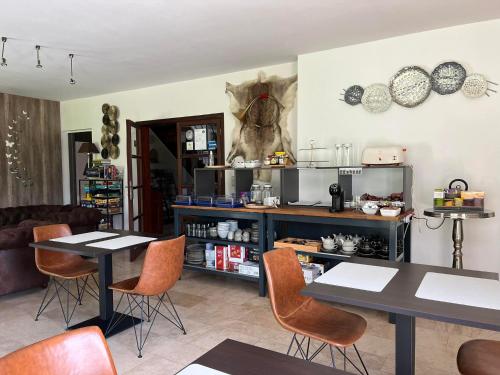 Kuchyň nebo kuchyňský kout v ubytování B&B Madoli