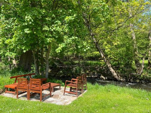 Zahrada ubytování B&B Madoli