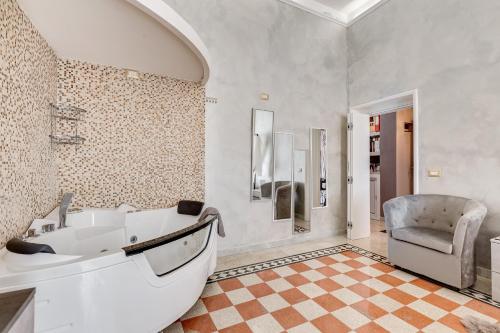 Ett badrum på CASA GISMONDI