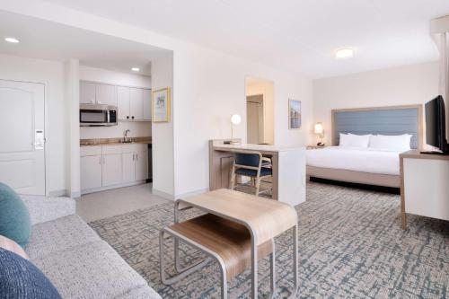 Ένα ή περισσότερα κρεβάτια σε δωμάτιο στο Homewood Suites by Hilton Columbia, SC